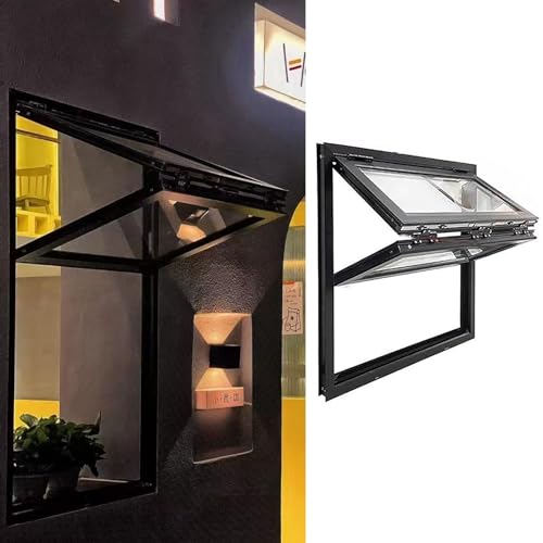 Faltbares Aluminium-Konzessionsfenster mit verstärktem Glas – 102 x 117 cm – ideal für Veranstaltungen im Freien, Cafés, Wohnmobile – Durchgangsdesign, einfache Installation Faltbares Aluminium-Konzessionsfenster mit verstärktem Glas – 102 x 117 cm – ideal für Veranstaltungen im Freien, Cafés, Wohnmobile – Durchgangsdesign, einfache Installation von Generisch