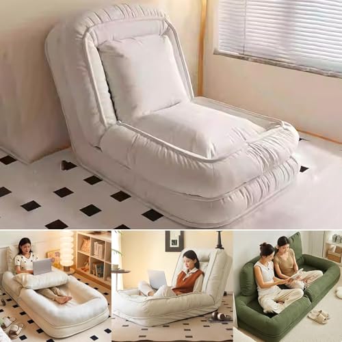 Faltbares Hundebett mit 2 Weichen Kissen, 5 Verstellbaren Positionen, Bequemes, Umwandelbares Lazy-Sofa for Schlafzimmer, Wohnzimmer, Büro Faltbares Hundebett mit 2 Weichen Kissen, 5 Verstellbaren Positionen, Bequemes, Umwandelbares Lazy-Sofa for Schlafzimmer, Wohnzimmer, Büro von Generisch
