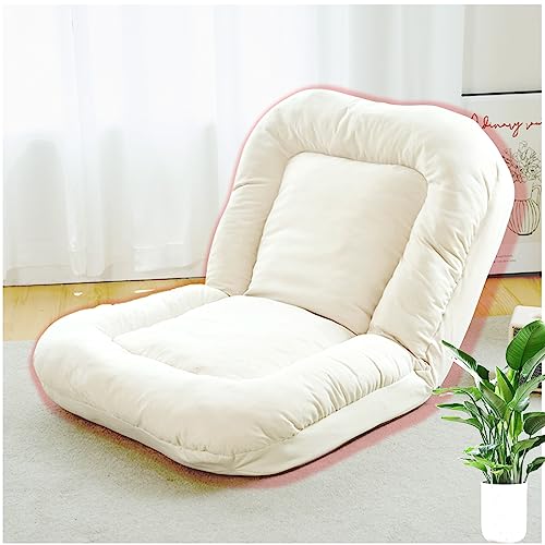 Faltbares Stoffsofa Lazy Canapé Sofa Bett abnehmbar & waschbar Couch Liegestuhl für Wohnzimmer Kompakt & Tragbar Lounge-Möbel Einfaches Design für Zuhause von Generisch
