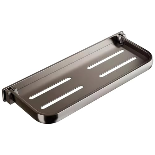 Faltbares Wohnmobil-Regal, 30,5 x 13,9 cm, Aluminium-Design für Schrankorganisation, inklusive Schrauben und Klebstoff Faltbares Wohnmobil-Regal, 30,5 x 13,9 cm, Aluminium-Design für Schrankorganisation, inklusive Schrauben und Klebstoff von Generisch