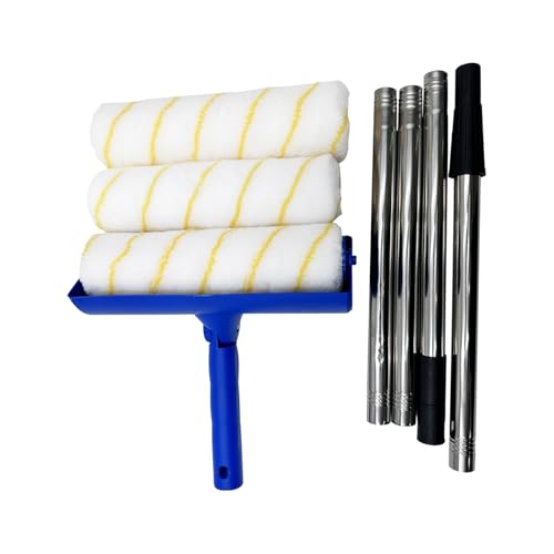 Farbroller Set | Praktisches Malerset | Ergonomischer Farbroller Mit Teleskopstiel Für Wände, Möbel & Decken Innenraumgestaltung Heimwerkerprojekte Farbroller Set | Praktisches Malerset | Ergonomischer Farbroller Mit Teleskopstiel Für Wände, Möbel & Decken Innenraumgestaltung Heimwerkerprojekte von Generisch