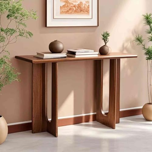 Farmhouse Holz-Konsolentisch für den Eingangsbereich, schmal, 120 cm, Sofatisch für Flur, rustikaler Eingangstisch, platzsparende Möbel für Heimdekoration Farmhouse Holz-Konsolentisch für den Eingangsbereich, schmal, 120 cm, Sofatisch für Flur, rustikaler Eingangstisch, platzsparende Möbel für Heimdekoration von Generisch