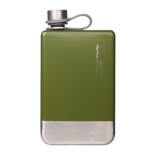 Fask aus Edelstahl, Weinglas aus Edelstahl | Edelstahl für die kompakte Wasserflasche mit Zug, vielseitige Likör Kantine für Camping von Generisch