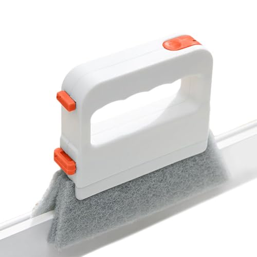Fensterbank Reiniger Werkzeug - Reinigungsgerät Für Fensterrillen - Wiederverwendbare Wischtücher Staubwedel Mit Ergonomischem Rutschfestem Griff Für Spüle Fliesen Bad Glas Haushalt Fensterbank Reiniger Werkzeug - Reinigungsgerät Für Fensterrillen - Wiederverwendbare Wischtücher Staubwedel Mit Ergonomischem Rutschfestem Griff Für Spüle Fliesen Bad Glas Haushalt von Generisch