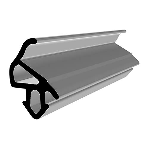 Horivert Fensterdichtung S-1559 schwarz 100m Gummidichtung Tür Balkon Dichtungsband Oberlicht Scheibe Luftzugstopper PVC Fenster Kunststofffensterdichtungen von HORIVERT