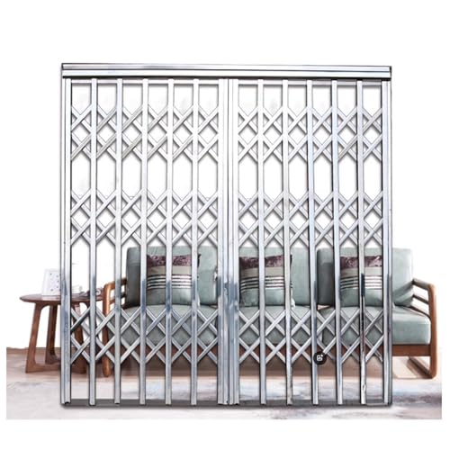 Fenstergitter Einbruchschutz Faltbare Sicherheitsfenster Aus Edelstahl 304, 70 75 80 90 B, Kindersichere Falttüren, Fenster, Anpassbar, Einbruchsicheres Fenster Für Schlafzimme/Loft(70x135cm) von Generisch