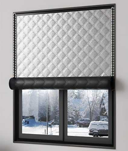 Fensterisolierungsset, schalldichte Decke, Thermo-Verdunkelungsvorhänge, Zugluftstopper-Panels für Energieeffizienz und Geräuschreduzierung von Generisch