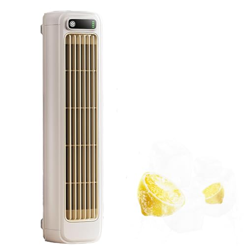 Festberg Cooling Ace,Festberg Cooling Ace Klimaanlage,Briza Ac Klimaanlage,Qinux Brizaac, Portable Quiet Energy-Efficient Fan (Beige) von Generisch