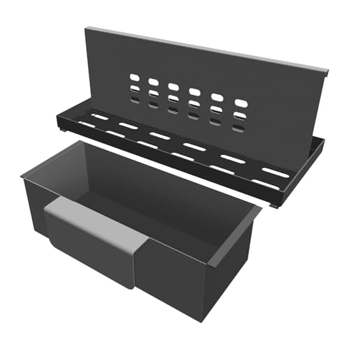 Fettfänger Tropf Pan | Raubfleckfänger Ersatz | Fettsammler mit glatten Oberflächen zum Sammeln von Fett und Schmutz Fettfänger Tropf Pan | Raubfleckfänger Ersatz | Fettsammler mit glatten Oberflächen zum Sammeln von Fett und Schmutz von Generisch