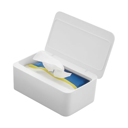 Feuchtetücher Spender - Baby Feuchttuch Box | Wiederverwendbare Aufbewahrungsbox Für Badezimmer Auto Wickeltisch Schreibtisch Haushalt Toilette von Generisch