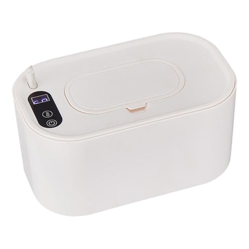 Feuchttücher Wärmer und Spender mit USB-Adapter & LCD-Display | Baby-Feuchttuchwärmer | WC-Spenderbox mit Deckel | Trocken-Nass-Seidenpapier-Halter für Babys Feuchttücher Wärmer und Spender mit USB-Adapter & LCD-Display | Baby-Feuchttuchwärmer | WC-Spenderbox mit Deckel | Trocken-Nass-Seidenpapier-Halter für Babys von Generisch