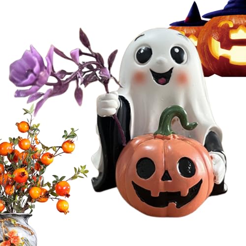 Figur - Harz Kürbisse Ornament - Deko Für Schreibtisch Halloween Schmuck Für Zuhause Schlafzimmer Eingangsbereich Arbeitsplatz Vitrine Wohnzimmer Garten Figur - Harz Kürbisse Ornament - Deko Für Schreibtisch Halloween Schmuck Für Zuhause Schlafzimmer Eingangsbereich Arbeitsplatz Vitrine Wohnzimmer Garten von Generisch