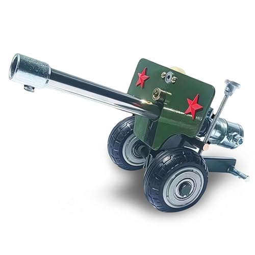 Firecracker Artillery Cannon, Firecracker Cannon Modell Ornament, Edelstahl Mini Kanone, Militärmodell Sammlung Ornamente, Kanone Modell Feuerwerkskörper Launcher für Home Office Schreibtisch von Generisch