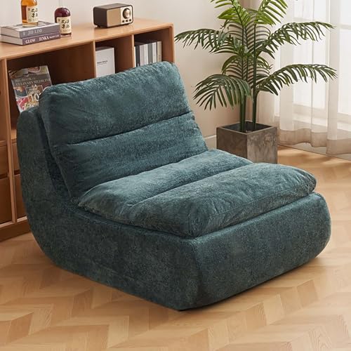 Fireside Stuhl Komprimiert Lazy Sofa Sitzsack Stuhl Abnehmbares kleines Sofa für Wohnzimmer Modernes Design mit Pedal Fireside Stuhl Komprimiert Lazy Sofa Sitzsack Stuhl Abnehmbares kleines Sofa für Wohnzimmer Modernes Design mit Pedal von Generisch