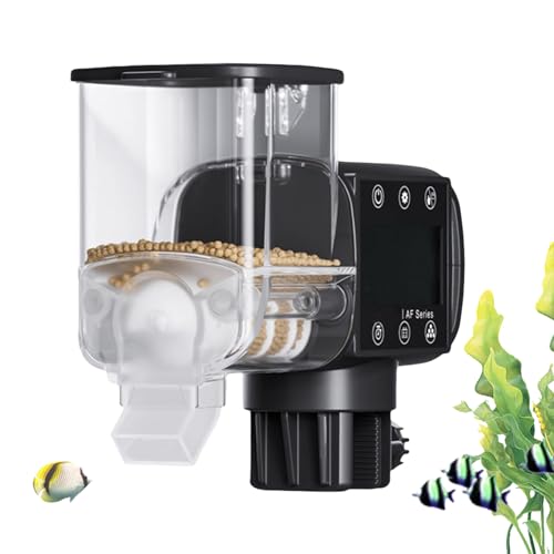 Fischnetzversorgung - Automatischer Lebensmittelspender Mit Timer Und Batterie, | Programmierbarer Intelligenter Distributor, Digital Display, | Ideal Für Fans, Männer, Frauen, ACQ Fischnetzversorgung - Automatischer Lebensmittelspender Mit Timer Und Batterie, | Programmierbarer Intelligenter Distributor, Digital Display, | Ideal Für Fans, Männer, Frauen, ACQ von Generisch