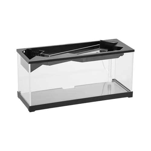 Fischtank - Mini -Desktop -Aquarium -Set, Acryl -Clear -Aquarium Mit Filtrationssystem | Kompaktes Acrylaquarium -Kit, Dekorative Fischlebensraum Mit Luftpumpe Für Home Office Tabletop Studio Fischtank - Mini -Desktop -Aquarium -Set, Acryl -Clear -Aquarium Mit Filtrationssystem | Kompaktes Acrylaquarium -Kit, Dekorative Fischlebensraum Mit Luftpumpe Für Home Office Tabletop Studio von Generisch