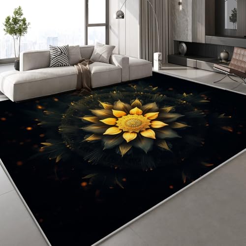 Flanell Teppich Wohnzimmer Sukkulenten Pflanzen Muster Flauschig Weich rutschfest Bemalt Vintage Teppiche Fußmatte Living Room Deko Schlafzimmer Flur Läufer Indoor Carpet Spielteppich 60x90 cm von Generisch