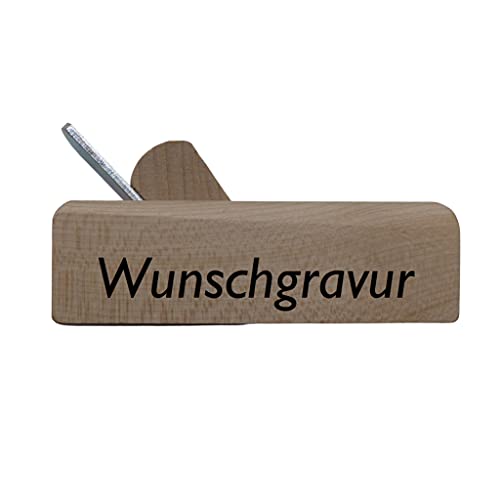 Flaschenöffner - Bier Hobel aus Ahorn auf Wunsch personalisiert mit Ihrer Wunschgravur und Wunschnamen (Ahorn mit einseitiger Gravur) - Wunschtext von Generisch