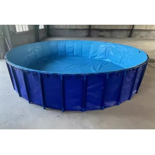 Flexible PVC-Poolfolie, oberirdische Poolfolie, langlebige runde Rahmen-Leinwand für Wasserzucht und Fischteich, einfache Einrichtung Flexible PVC-Poolfolie, oberirdische Poolfolie, langlebige runde Rahmen-Leinwand für Wasserzucht und Fischteich, einfache Einrichtung von Generisch
