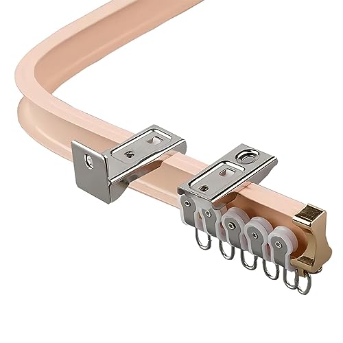 Flexible und faltbare Deckenwandvorhangstange, Raumteiler für Privatsphäre und Lichtblockierung, ideal für Heimdekoration Flexible und faltbare Deckenwandvorhangstange, Raumteiler für Privatsphäre und Lichtblockierung, ideal für Heimdekoration von Generisch