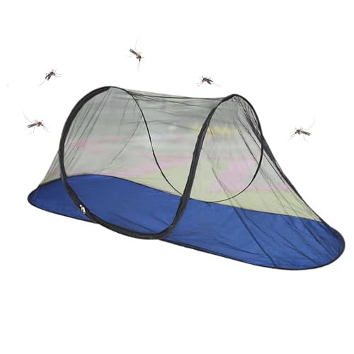 Fliegennetz Zelt | Tragbare Fliegenschutz Plane Mit Netz Für Terrasse,Insektenschutz Baldachin Aus Oxford-Stoff Für Innen Außen Schlafzimmer Terrasse Camping Garten Fliegennetz Zelt | Tragbare Fliegenschutz Plane Mit Netz Für Terrasse,Insektenschutz Baldachin Aus Oxford-Stoff Für Innen Außen Schlafzimmer Terrasse Camping Garten von Generisch