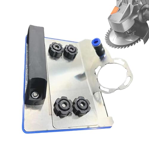 Fliesenfasenständer für 45 Grad, Metall Winkelschleifen Fliesen Anfashalterung, Winkelschleifer Aufsatz für präzise Hausrenovierung, professionelle Installationen, Verputzen von Generisch