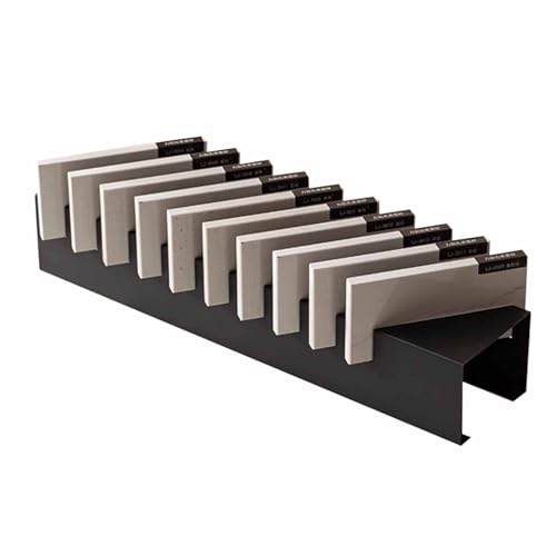 Fliesenständer für Messen und Einzelhandel, kleiner Marmorplattenständer mit 10 Kartenfächern für Porzellanfliesenproben, ideal zum Präsentieren von Fliesenprodukten Fliesenständer für Messen und Einzelhandel, kleiner Marmorplattenständer mit 10 Kartenfächern für Porzellanfliesenproben, ideal zum Präsentieren von Fliesenprodukten von Generisch