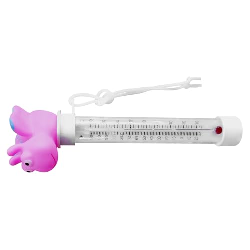 Floating Pool Gauge, Cartoon Temperature Display, Double Scale Thermometer, Waterproof Construction, Easy to Read, Perfect for Bathtubs, Indoor Aquariums, Outdoor Ponds and Swimming Lakes von Generisch