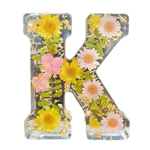 Florales Harz Nachtlicht Floral Letter Nachtlichter 26 Buchstaben - Simulierte Blume Nachtlampe, Dekorative Harzlampe mit Anfangsbuchstaben und Trockenblume, Ideal für Mutter, , Florales Harz Nachtlicht Floral Letter Nachtlichter 26 Buchstaben - Simulierte Blume Nachtlampe, Dekorative Harzlampe mit Anfangsbuchstaben und Trockenblume, Ideal für Mutter, , von Generisch