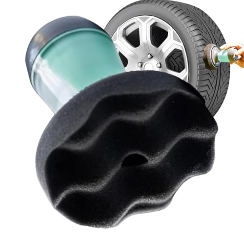 Flow Reifenpflege Applikator - Waschbares Reifenpflege Auto Detail Werkzeug - Tropffrei Pflegewerkzeug Für Wartung,Wartung Outdoor Haus Reparatur Einfahrt von Generisch