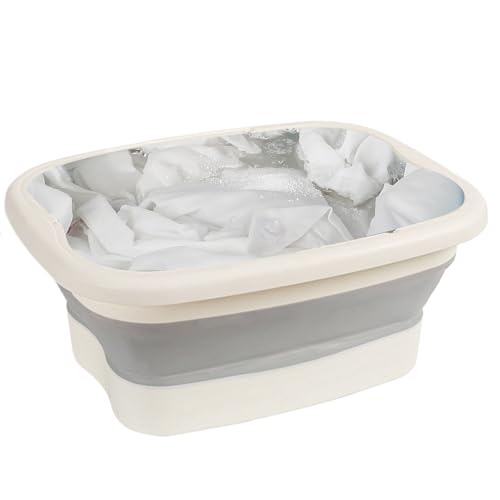 Foot Soaking Tub, Foldable Spa Basin with Massage Points, Portable Foots Bath Relaxation and Detox, Deep Soak Foot Rinse Women Men Kids Seniors, Pedicure for Home Travel Pool Entry Foot Soaking Tub, Foldable Spa Basin with Massage Points, Portable Foots Bath Relaxation and Detox, Deep Soak Foot Rinse Women Men Kids Seniors, Pedicure for Home Travel Pool Entry von Generisch