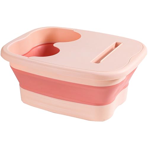 Foot Soaking Tub, Foldable Spa Basin with Massage Points, Portable Foots Bath Relaxation and Detox, Deep Soak Foot Rinse Women Men Kids Seniors, Pedicure for Home Travel Pool Entry Foot Soaking Tub, Foldable Spa Basin with Massage Points, Portable Foots Bath Relaxation and Detox, Deep Soak Foot Rinse Women Men Kids Seniors, Pedicure for Home Travel Pool Entry von Generisch