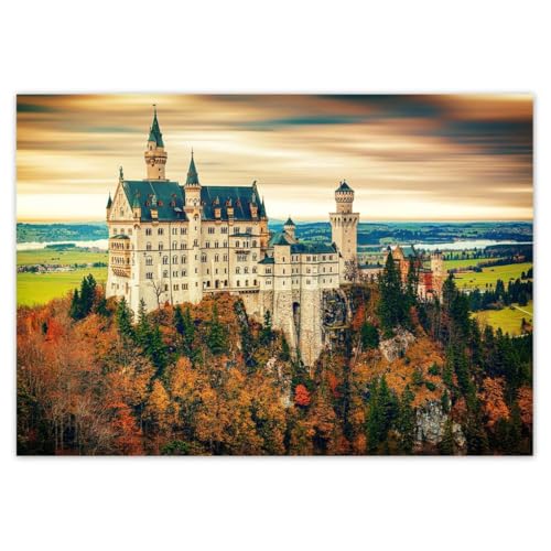 Foto, Poster, Wanddekoration, 100 x 70 cm, Schloss Neuschwanstein, Nr. H10285M_PL1Z Foto, Poster, Wanddekoration, 100 x 70 cm, Schloss Neuschwanstein, Nr. H10285M_PL1Z von Generisch