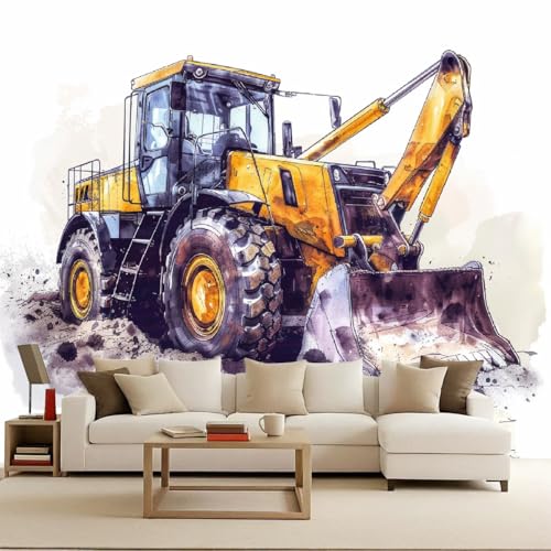 Foto Tapete BulldozerFototapete Premium Mechanische Ausrüstung 500x280cm Schnelle DIY Wandgestaltung Kreative Kopfteil Foto tapete Schlafzimmer Wohnzimmer Wanddeko Einfach Kleben Foto Tapete BulldozerFototapete Premium Mechanische Ausrüstung 500x280cm Schnelle DIY Wandgestaltung Kreative Kopfteil Foto tapete Schlafzimmer Wohnzimmer Wanddeko Einfach Kleben von Generisch