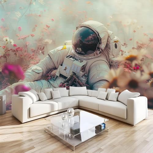 Fototapete Astronaut Blumen Vliestapete Moderne Wandtapete Romanze Chun Ting Tapete Wohnzimmer Schlafzimmer Büro Flur Wanddeko Dekoration Wandbilder 3D Effekt Wand Tapeten 400x280 cm Fototapete Astronaut Blumen Vliestapete Moderne Wandtapete Romanze Chun Ting Tapete Wohnzimmer Schlafzimmer Büro Flur Wanddeko Dekoration Wandbilder 3D Effekt Wand Tapeten 400x280 cm von Generisch