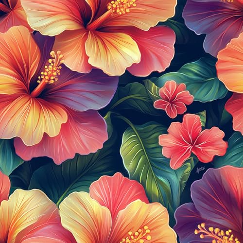 Fototapete Blumen Gelb Selbstklebende Tapete 44x1000 cm Bemalt Vintage 3D Wandtapete Selbstklebend Tapete Kinderzimmer Mustertapete Klebetapete Wasserdicht von Generisch