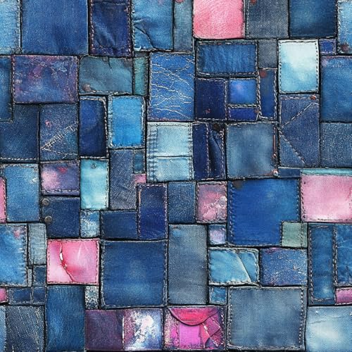 Fototapete Denim Geometrisch Selbstklebende Tapete 44x300 cm Retro Kunst 3D Tapete Wandtapete Selbstklebend Tapete Kinderzimmer Mustertapete Klebetapete Wasserdicht Fototapete Denim Geometrisch Selbstklebende Tapete 44x300 cm Retro Kunst 3D Tapete Wandtapete Selbstklebend Tapete Kinderzimmer Mustertapete Klebetapete Wasserdicht von Generisch