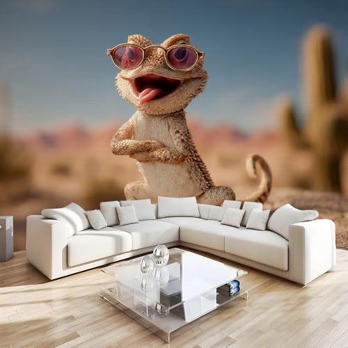 Fototapete Eidechse 200x140 cm 3D Vliestapete Wandbilder, Tropischer Kaktus Mustertapete Moderne Wandtapete Wohnzimmer Schlafzimmer Kinderzimmer Büro Flur Wanddeko TV Hintergrund Tapete Fototapete Eidechse 200x140 cm 3D Vliestapete Wandbilder, Tropischer Kaktus Mustertapete Moderne Wandtapete Wohnzimmer Schlafzimmer Kinderzimmer Büro Flur Wanddeko TV Hintergrund Tapete von Generisch