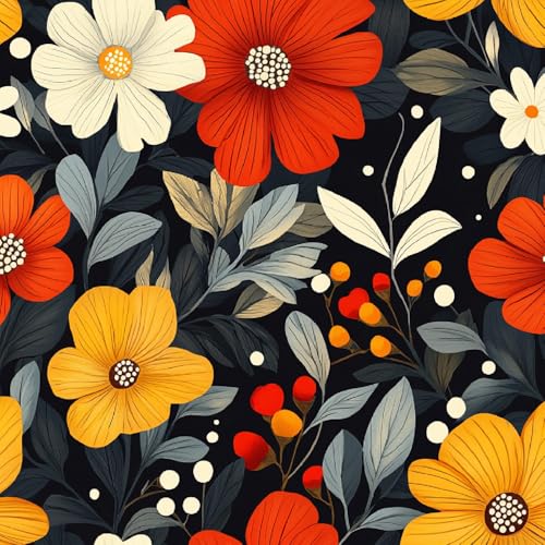 Fototapete Malerei Blumen Selbstklebende Tapete 44x1000 cm Pflanzen Natur Malerei 3D Tapete Wandtapete Selbstklebend Tapete Kinderzimmer Mustertapete Klebetapete Wasserdicht Fototapete Malerei Blumen Selbstklebende Tapete 44x1000 cm Pflanzen Natur Malerei 3D Tapete Wandtapete Selbstklebend Tapete Kinderzimmer Mustertapete Klebetapete Wasserdicht von Generisch