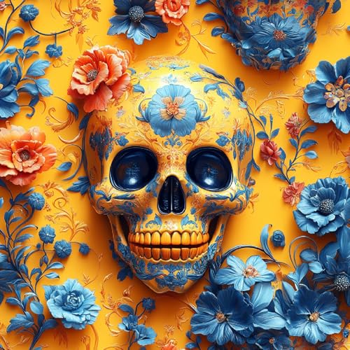 Fototapete Totenkopf Blumen Selbstklebende Tapete 44x200 cm Retro Kunst 3D Tapete Wandtapete Selbstklebend Tapete Kinderzimmer Mustertapete Klebetapete Wasserdicht Fototapete Totenkopf Blumen Selbstklebende Tapete 44x200 cm Retro Kunst 3D Tapete Wandtapete Selbstklebend Tapete Kinderzimmer Mustertapete Klebetapete Wasserdicht von Generisch