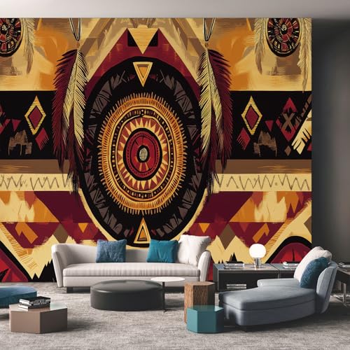 Fototapete Vlies Tapete Sonnenlicht Pflanzen Regenwald Fototapeten Vliestapete Tapeten Moderne Wandtapete, Wohnzimmer, Flur, TV Hintergrund Wandtapete Poster Bilder Wand Deko, 150 x 105cm (B×H) GH89 von Generisch