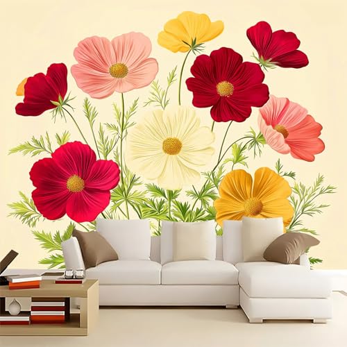Fototapete Wandbilder Farbige Chrysanthemen 500x280 cm 3D Effekt Wandbild Wandtapete Moderne Wohnzimmer Mural Schlafzimmer Kinderzimmer TV Hintergrund Wand Dekora Fototapete Wandbilder Farbige Chrysanthemen 500x280 cm 3D Effekt Wandbild Wandtapete Moderne Wohnzimmer Mural Schlafzimmer Kinderzimmer TV Hintergrund Wand Dekora von Generisch