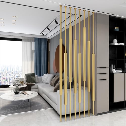 Freistehende Sichtschutzmatten Raumtrennwand Modern Metall Trennwand für Wohnzimmer und Schlafzimmer Trennung Freistehende Sichtschutzmatten Raumtrennwand Modern Metall Trennwand für Wohnzimmer und Schlafzimmer Trennung von Generisch