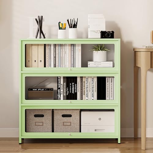Freistehender Aufbewahrungsschrank mit nach innen klappbarer magnetischer Tür, verstellbare Fußpolster, ideal für Küche, Wohnzimmer, Arbeitszimmer Freistehender Aufbewahrungsschrank mit nach innen klappbarer magnetischer Tür, verstellbare Fußpolster, ideal für Küche, Wohnzimmer, Arbeitszimmer von Generisch