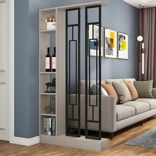 Freistehender Raumteiler für Wohnzimmer, Flur und Arbeitszimmer, multifunktionale Aufbewahrungslösung Freistehender Raumteiler für Wohnzimmer, Flur und Arbeitszimmer, multifunktionale Aufbewahrungslösung von Generisch