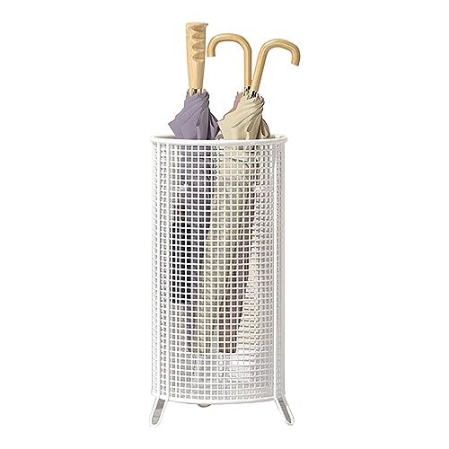 Freistehender Schirmständer mit Abtropfschale und Haken, Organizer für Eingangsbereich und Heimbüro, durchbrochenes Design Freistehender Schirmständer mit Abtropfschale und Haken, Organizer für Eingangsbereich und Heimbüro, durchbrochenes Design von Generisch