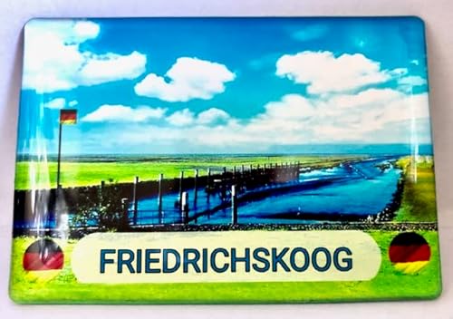 Friedrichskoog Magnet Friedrichskoog Souvenir Nordsee Deutschland Kühlschrankmagnet Fridge Magnet Reiseandenken Geschenkartikel Ferien von Generisch