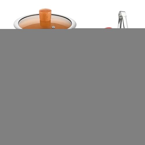 Friteuse Mit Frittierkorb - Fritteuse Mit Einsatz - Spüle aus Edelstahl zum Abtropfen von Öl für Fisch Meeresfrüchte Pommes Hähnchen von Generisch