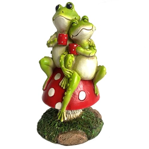 Frosch Statue Garten Deko Harz Frosch Figur Deko Gartendeko Tierfigur Gartenfrosch Deko Garten Figur Frosch Dekofigur Harz Gartenfigur Gartendeko Frosch Gartenstatuen Maltisch Für (Green-B, One Size) Frosch Statue Garten Deko Harz Frosch Figur Deko Gartendeko Tierfigur Gartenfrosch Deko Garten Figur Frosch Dekofigur Harz Gartenfigur Gartendeko Frosch Gartenstatuen Maltisch Für (Green-B, One Size) von Generisch