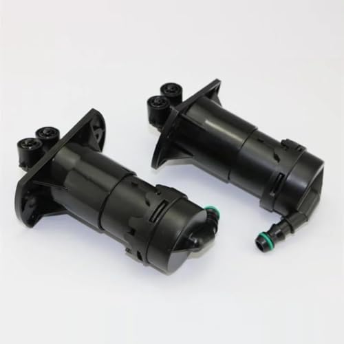 Für A6 C6 2004 2005 2006 2007 2008 4F0955101 4F0955102 2 Stück Frontstoßstangen-Scheinwerfer-Unterlegscheibe, Hebezylinder, Sprühdüse von Generisch